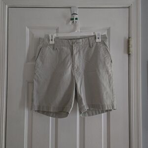 Men's Nautica 30W Cream Shorts